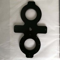 Aluminum Alloy 6061 Machining Part with Black Anodizing