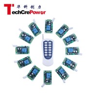 315/433MHz Wireless Remote Control RF 12CH Transmitter & Receiver Switch