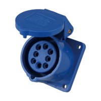 Industrial 3p+N+E Electrical Plastic Plug Socket