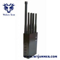 8 Antenna Handheld GSM 3G 4glte 4gwimax Gpsl1/L2 Lojack All Phone Jammer