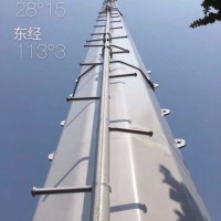 Hot Galvanized Steel Monopole Transmission Tower