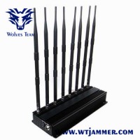 High Power 3G 4G Mobile Phone UHF VHF WiFi Jammer