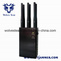 6 Antenna Selectable Handheld GPS 3G 4G Cellphone Blocker