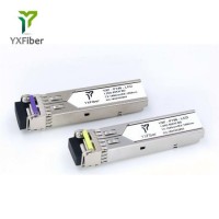 Bidi Single Mode Fiber Optical Equipment Transceiver Compatible with Cisco Switch 1pair 1g Sm LC 60k