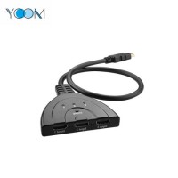 YCOM 3 Port Auto HDMI 1.4 Switch 3D 3X1