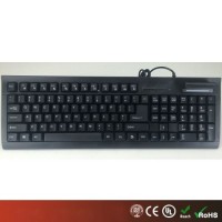 Internet Kiosk USB Gaming Keyboard with Smart Card Reader Keyboard