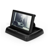 2018 Hot Sale 4.3 Inch Desk-Mounted Folding Car Monitor for Taxi  Bus and Truck