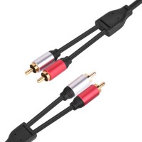 2RCA to 2RCA Cable RCA Audio Cable Male to Male Cable