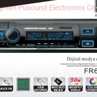 Hot Sale Car Audio MP3 Player with Bluetooth USB Am FM