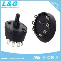 Power Sp2t Sp3t Sp4t Sp5t Sp6t Sp7t Sp8t Sp10t 2 to 10 Position Selector Rotary Potentiometer Micro 图1