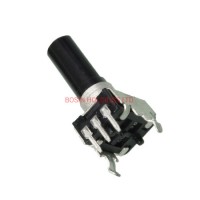 9mm Rotary Potentiometer Insulated White Line Shaft