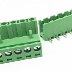 5.0mm 5.08mm Screw Male Female Terminal Block Connector图1