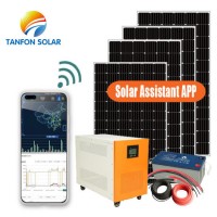 Complete off Grid 10kw Solar System Home 10kVA Solar Energy 10000W Solar Panel for House with APP