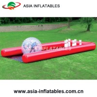 New Customized 10m Length Inflatable Human Bowling Ball