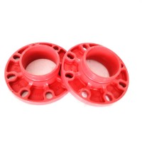 Ductile Iron Cast Pipe Fitting Flange Adaptor by FM UL