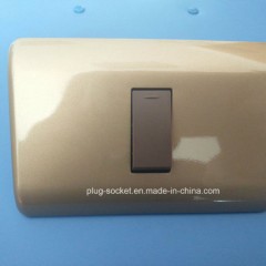 6A 250V ABS Shell Copper Contact 1 Gang Switch (W-100)图1