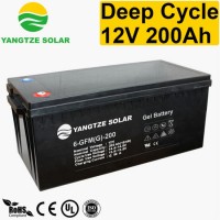 Yangtze Best Selling Solar Gel Hoppecke Battery 200ah 12V