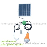 2020 Solar PV Light Build-in Battery Solar Light Portable Home Solar Power System