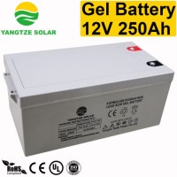 Yangtze Hot Sales Solar Energy Storage VRLA AGM Gel Battery 12V 250ah