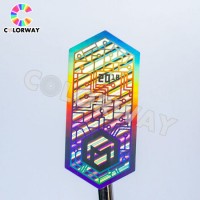 Pet 3D 2d Hologram Anti-Counterfeiting Label Sticker