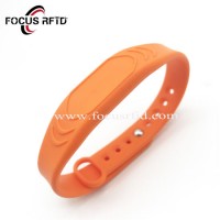 MIFARE 1K /Tk4100 RFID Silicon Wristband for Access Control and Event