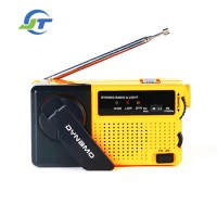 Factory Wholesale Portable Hand Crank Charging Radio