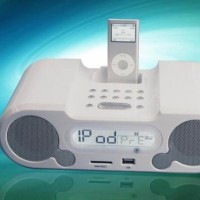 2018 iPod Mini Portable Amplifier Hamburger Speaker