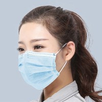 Wholesale Manufacturer Bacterial Protective Non-Sterile Disposable Medical Surgical 3 Ply Respirator