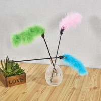 Feather Funny Cat Stick Cat Nibbling Toy Small Top Funny Cat Toy