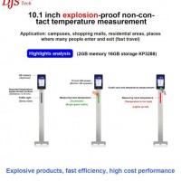 Suitable All Public Places Temperature Instrument Body Face Recognition Thermal Camera