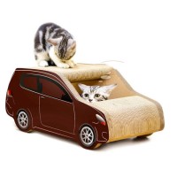 SUV Car Shaped Corrugated Cat Cat Scratching Board Cat Grinding Claw Toy Cat Pet Supplies