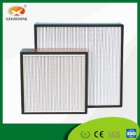 Factory Price Deep-Pleated HEPA Panel Air Filter with Clapboard for Clean Workshops