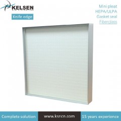 Mini Pleated Panel HEPA 14 Filter for Clean Room图1