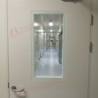 50mm Thick Steel Fire-Proof Door for Cleanroom with GOST Certificate