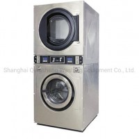 15kg Commercial Coin Stack Washer Dryer