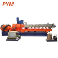 Double Stage Twin Screw Plastic Pet PLA Recycling Making Machine