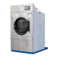 Commercial Laundry Equipment Gas Clothes Tumble Dryer (HG)