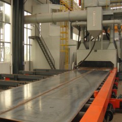 Steel Plate Surface Polishing Equipment Before Making Structure/Metal Surface Pretreatment图1