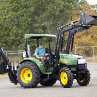 40HP/55HP Tractor with 4in1 Front End Loader  Backhoe  Slasher  Tractor Fel