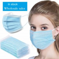 En14683-2019 Type IIR 3 Ply Non-Woven Earloop Disposable Medical Surgical Face Mask