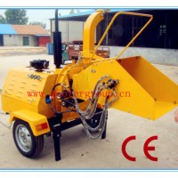 Mobile Diesel Engine Wood Chipper with CE Certificate  40HP Auto Hydraulic Feed