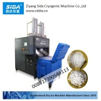 Sida New Double Head Dry Ice Pelletizer Dry Ice Making Machine with 500kg/H