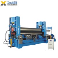 3 Rollers Hydraulic Steel Plate Rolling Machine Bending Machine