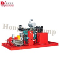 1500bar 40lpm Road Marking Remove High Pressure Water Triplex Plunger Pump