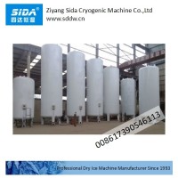 Vacuum Powder Insulation Cryogenic Liquid CO2 Carbon Dioxide Storage Container Tank