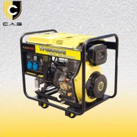 Mobile 5kw 5000watt 5 Kilowatt Prime Power Diesel Engines Three Phase Generator (TP6500DGE)