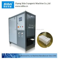 Sida Kbk-100 Dry Ice Block Maker Making Machine with Convenient Vertical Cabinet Design