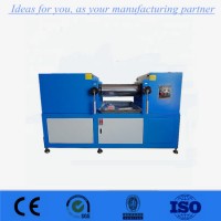 Lab Rubber Two Roll Open Mixing Mill