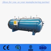 Rubber Gloves Vulcanization Horizontal Autoclave Machine