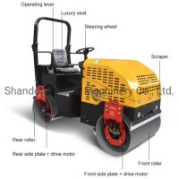 1 Ton Fully Hydraulic Compaction Vibratory Road Roller